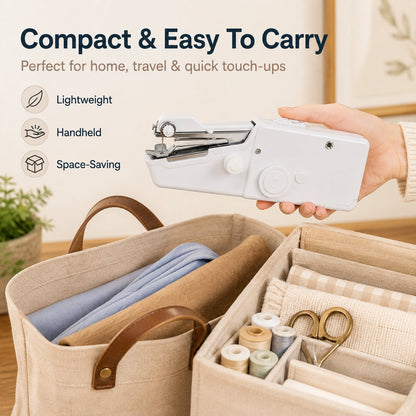 🧵👚🩳Portable Handheld Electric Sewing Machine Kit——Suitable for Beginners