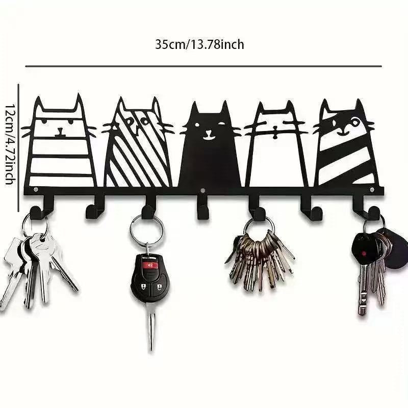 🦌🪝Deer Mountain Metal Wall Hook | Rustic Wildlife Coat & Key Hanger