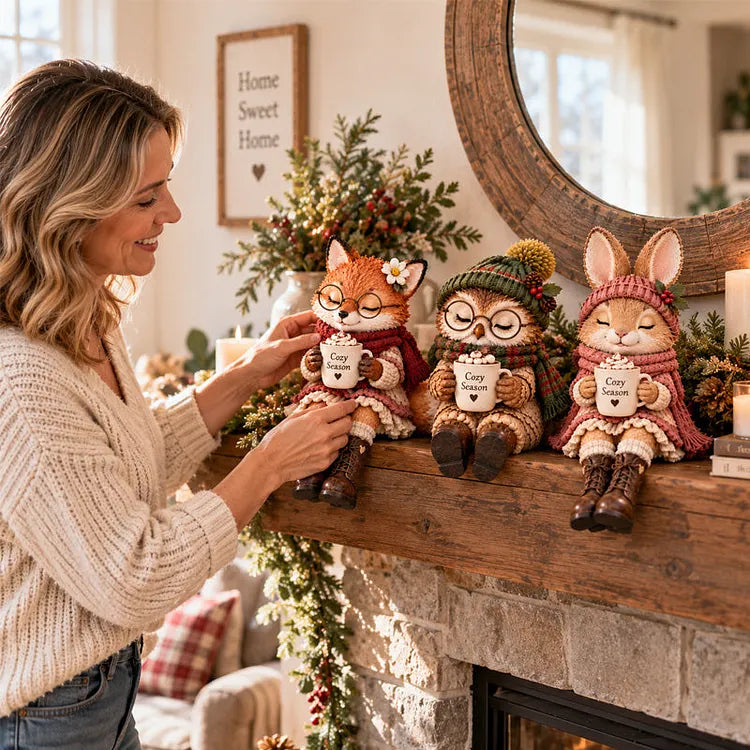🦌 Christmas animal companion decorations – cute and keepsakes to cherish for years to come.