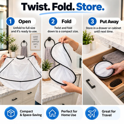 ✂️Portable Waterproof Haircutting Cape