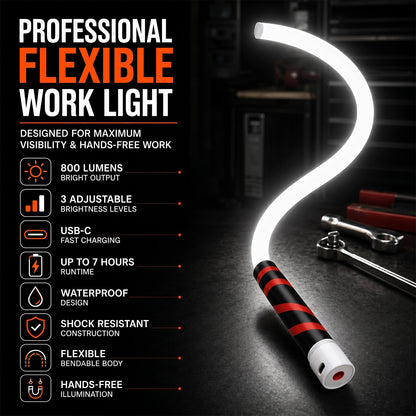 🔦 Bendable LED Flashlight Stick