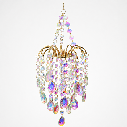 ✨Crystal Chandelier Suncatcher Hanging Ornament - Create beautiful light and shadow reflections anytime, anywhere.