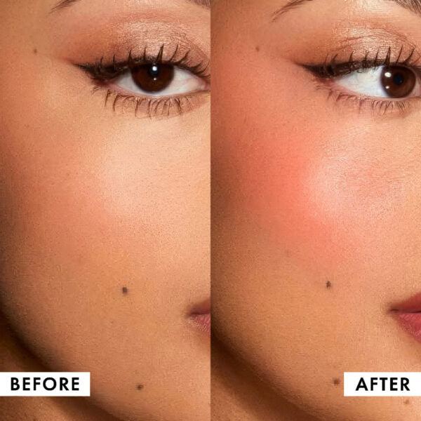🍑 Silky Pearlescent Powder Blush | Hydrating Waterproof Luminous Cheek Blush Compact