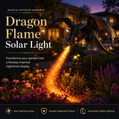 🐉🔥Solar Dragon Fire Garden Light——Fantasy Outdoor Yard Decoration