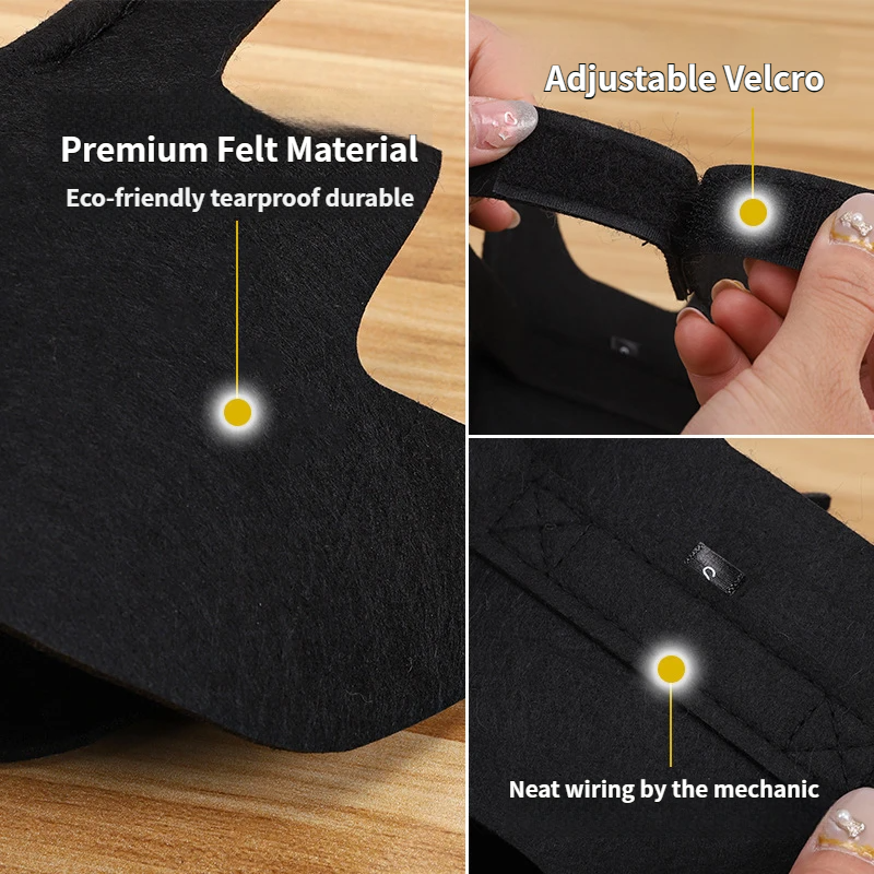 🎃 Spooky Black Bat Wings for Pets – Halloween Dress-Up Costume with Adjustable Velcro Straps