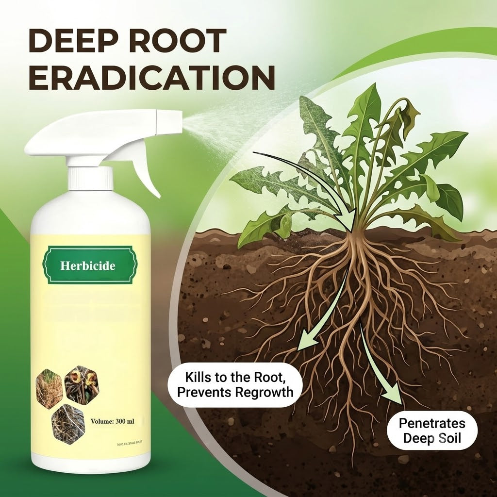 Powerful Root-Killing Herbicide Spray 🌿