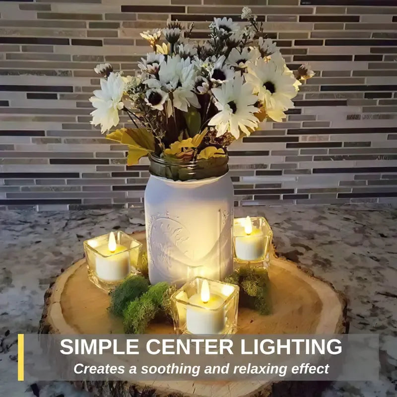 🔥 Rechargeable LED Tea Lights with Remote Control — The Last Tea Lights You’ll Ever Need
