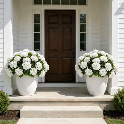 💐UV-Resistant Artificial Hydrangeas | Set of 3 Bunches