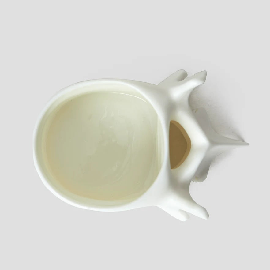 🦴 Spine Vertebra Ceramic Mug | Unique Anatomy Coffee Cup