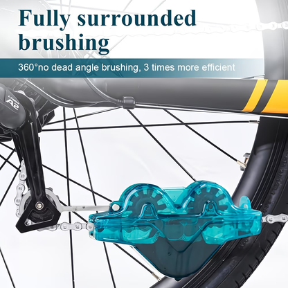 🚲 Portable Bicycle Chain Cleaner | 360° All-Round Bike Chain Cleaning Tool