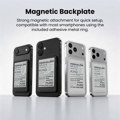 📖 3.7" Ultra-Portable E-Ink eBook Reader: Distraction-Free Pocket Reader with Gyroscope Page-Turn – 0.2" Thin, 2oz Lightweight Design for On-the-Go Reading