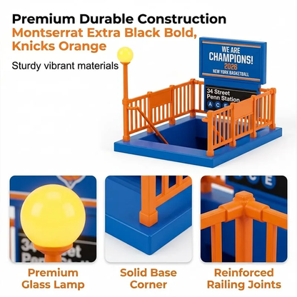 🏀🚇New York City Basketball Theme Subway Model Decor