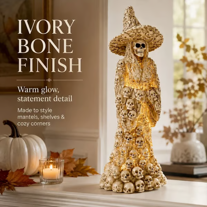 🔥HOT SALE 50% OFF✨Skeleton Witch Ornament