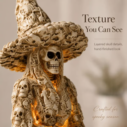 🔥HOT SALE 50% OFF✨Skeleton Witch Ornament