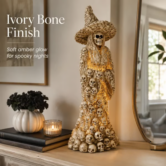 🔥HOT SALE 50% OFF✨Skeleton Witch Ornament