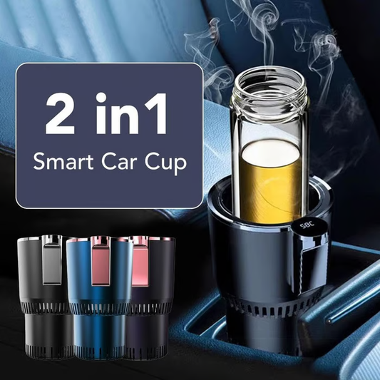 ❄️🔥2-in-1 Smart Car Cup Holder