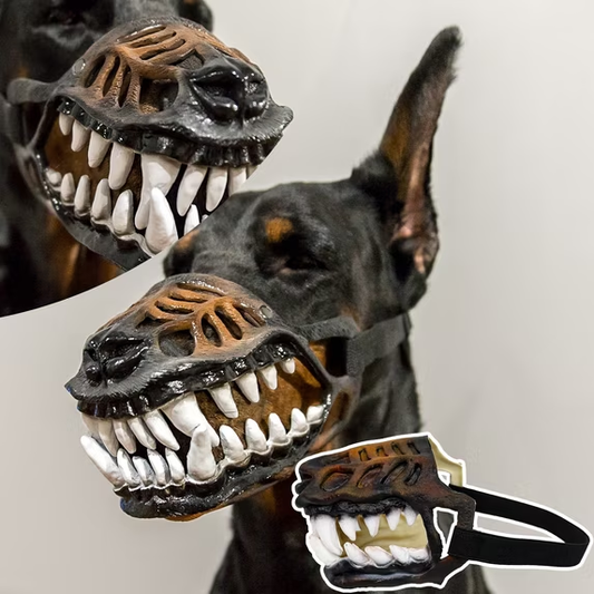 🦖 Prehistoric Predator Pet Muzzle — Make Your Pet the Star of the Party