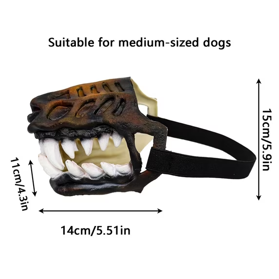 🦖 Prehistoric Predator Pet Muzzle — Make Your Pet the Star of the Party