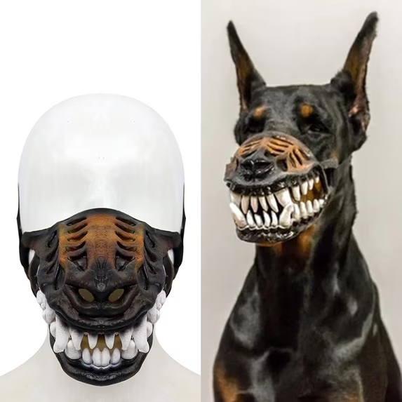 🦖 Prehistoric Predator Pet Muzzle — Make Your Pet the Star of the Party