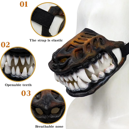 🦖 Prehistoric Predator Pet Muzzle — Make Your Pet the Star of the Party