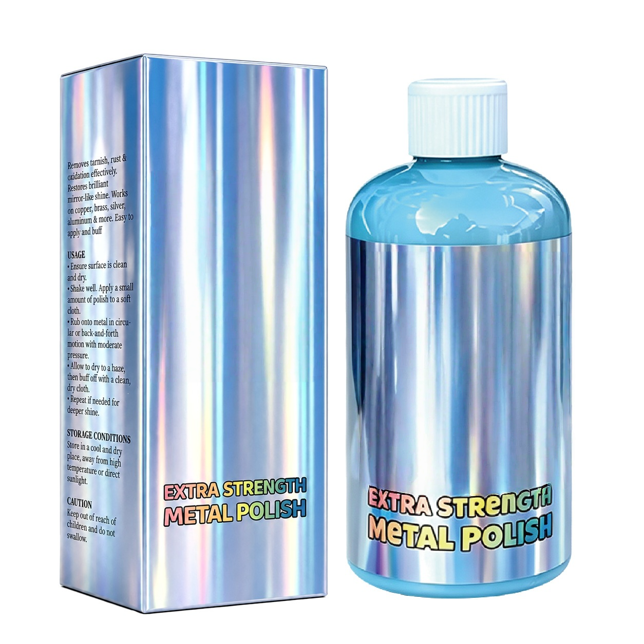 🌟Extra Strength Metal Polish | Heavy-Duty Multi-Metal Restorer