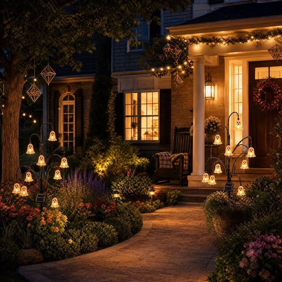 🎃Halloween Solar Tree Stump Light