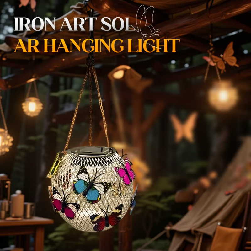 ⏳Solar Pendant Lamp Art Of Iron