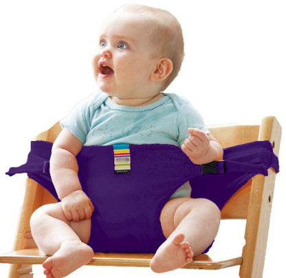 👶🛡️Baby High Chair Seat Belts - Portable Dining Straps Holder