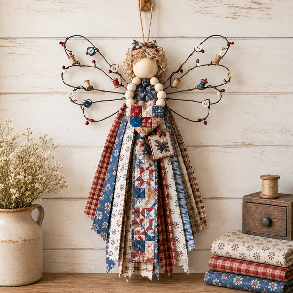 🧚Angel Fabric Hanging DIY Kit