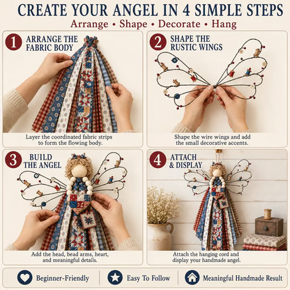 🧚Angel Fabric Hanging DIY Kit