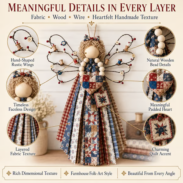 🧚Angel Fabric Hanging DIY Kit