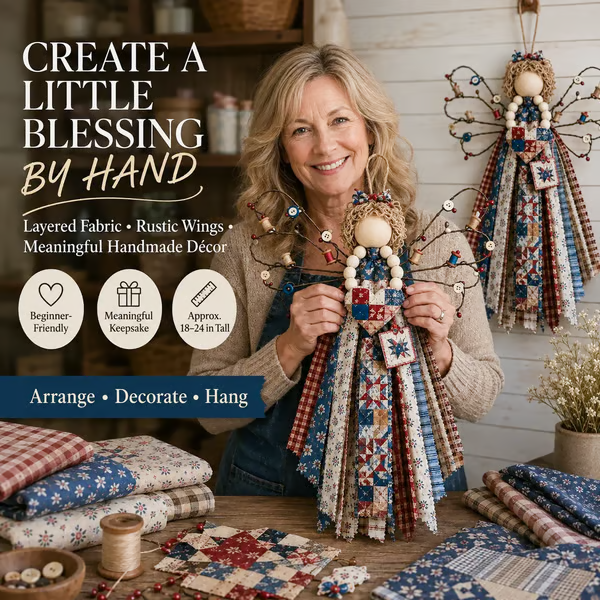 🧚Angel Fabric Hanging DIY Kit