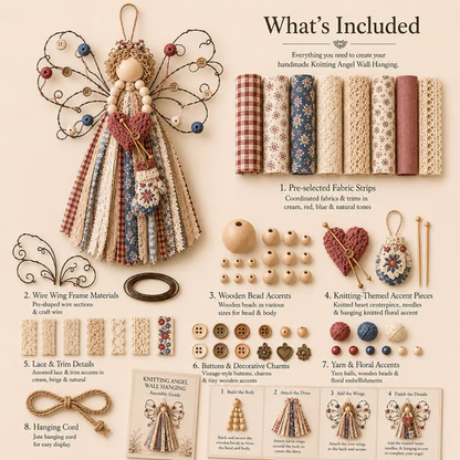 🧚Angel Fabric Hanging DIY Kit