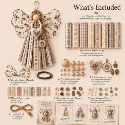 🧚Angel Fabric Hanging DIY Kit
