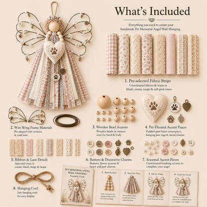 🧚Angel Fabric Hanging DIY Kit