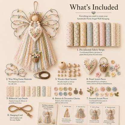 🧚Angel Fabric Hanging DIY Kit
