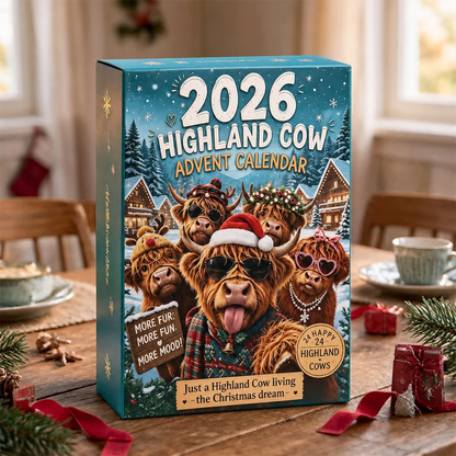 🔥2026 Highland CowAdvent Calendar 🐂📆
