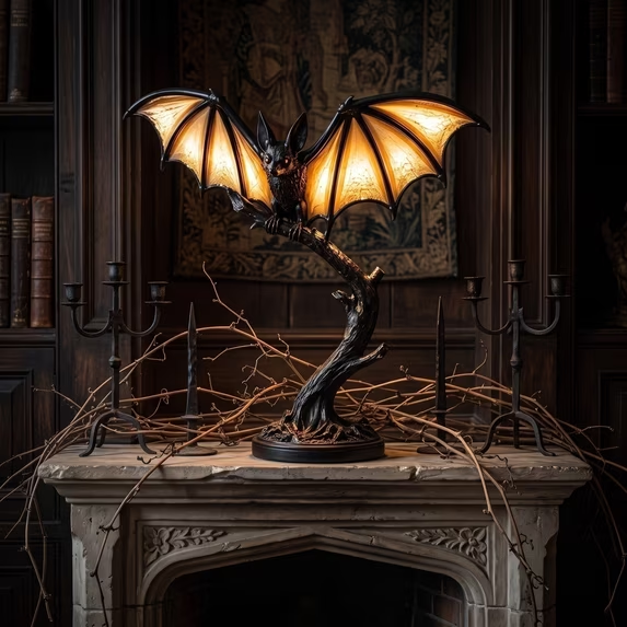 🦇 Glowing Bat Desk Lamp