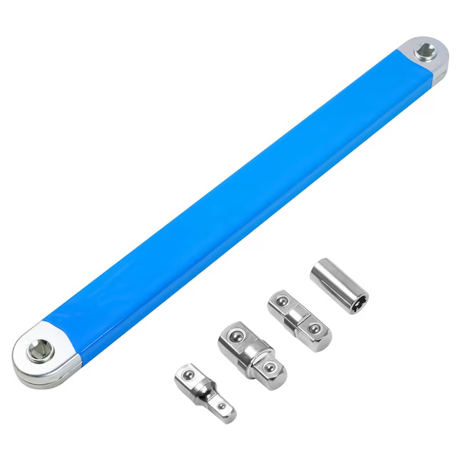 🔧Impact-Ready Offset Wrench Extender with Universal Drive Adapters for Tight Spaces