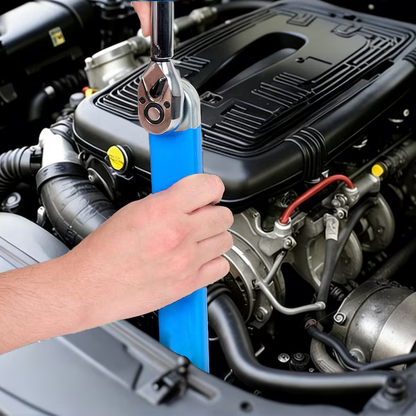 🔧Impact-Ready Offset Wrench Extender with Universal Drive Adapters for Tight Spaces