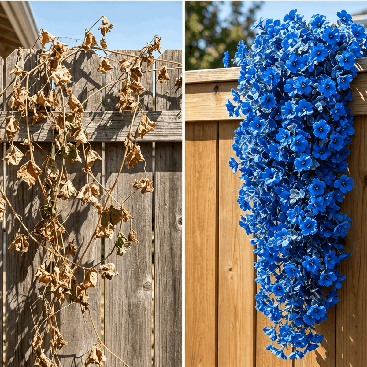 💐 Versatile Artificial Violet Vines – Reusable Garlands Suitable for All Decorations and Holidays 🌸 🎄