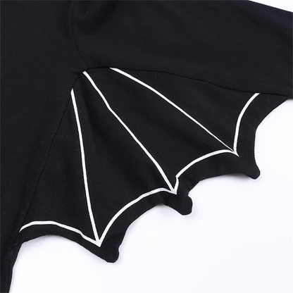 🦇 Baby Bat Halloween Costume Romper | 2 Prints Available