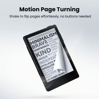 📖 3.7" Ultra-Portable E-Ink eBook Reader: Distraction-Free Pocket Reader with Gyroscope Page-Turn – 0.2" Thin, 2oz Lightweight Design for On-the-Go Reading