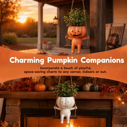 🎃Swing Pumpkin Hanging Planter Pot