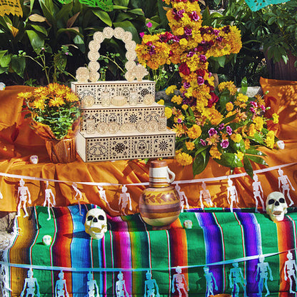 🏵️Day of the Dead Wooden Altar Display Set