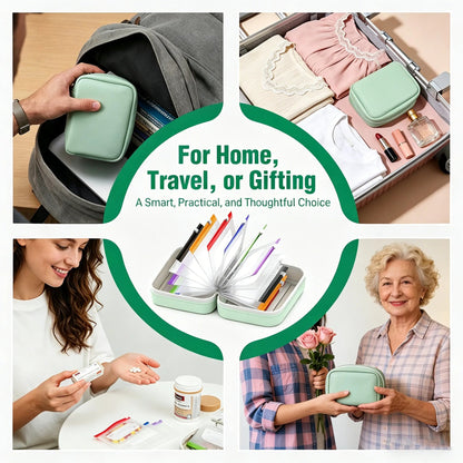 💊A8 Waterproof Pill Pouch Set –  14 Days of Meds & Vitamins💧Waterproof & Crush-Resistant Shell
