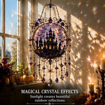 🎁Halloween Special Offer 50% OFF –🏰🎃Halloween Light-Catching Hanging Ornament
