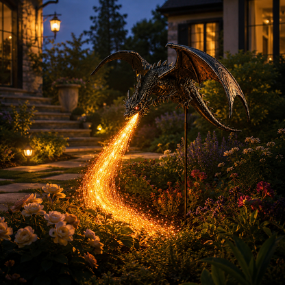 🐉🔥Solar Dragon Fire Garden Light——Fantasy Outdoor Yard Decoration