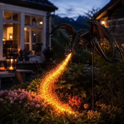 🐉🔥Solar Dragon Fire Garden Light——Fantasy Outdoor Yard Decoration