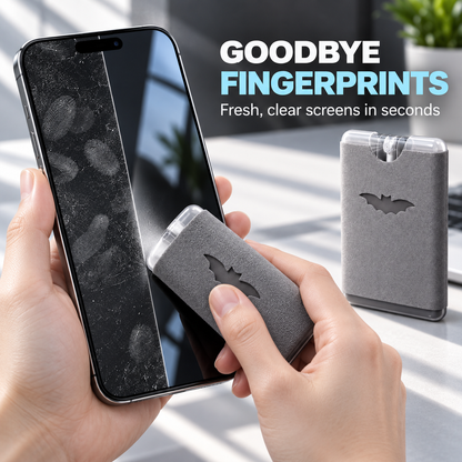 ✨ 2-in-1 Phone & Laptop Screen Cleaner Spray with Microfiber Wipe | Portable Streak-Free Cleaning Mist 📱